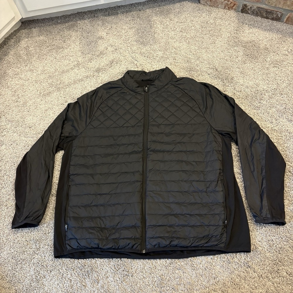 Walter Hagen Golf Performance Hybrid Down Puffer Jacket 70/30 Men's 2XL XXL READ